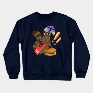 Vile Raccoon Crewneck Sweatshirt